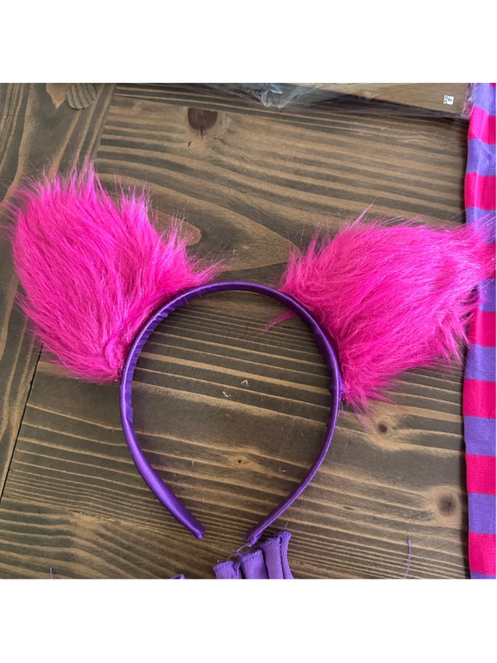Amscan Cheshire Cat Costume Girls Medium Pink Purple Alice in Wonderland